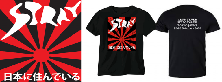 STRAY – Live In Japan CD & T-shirt
