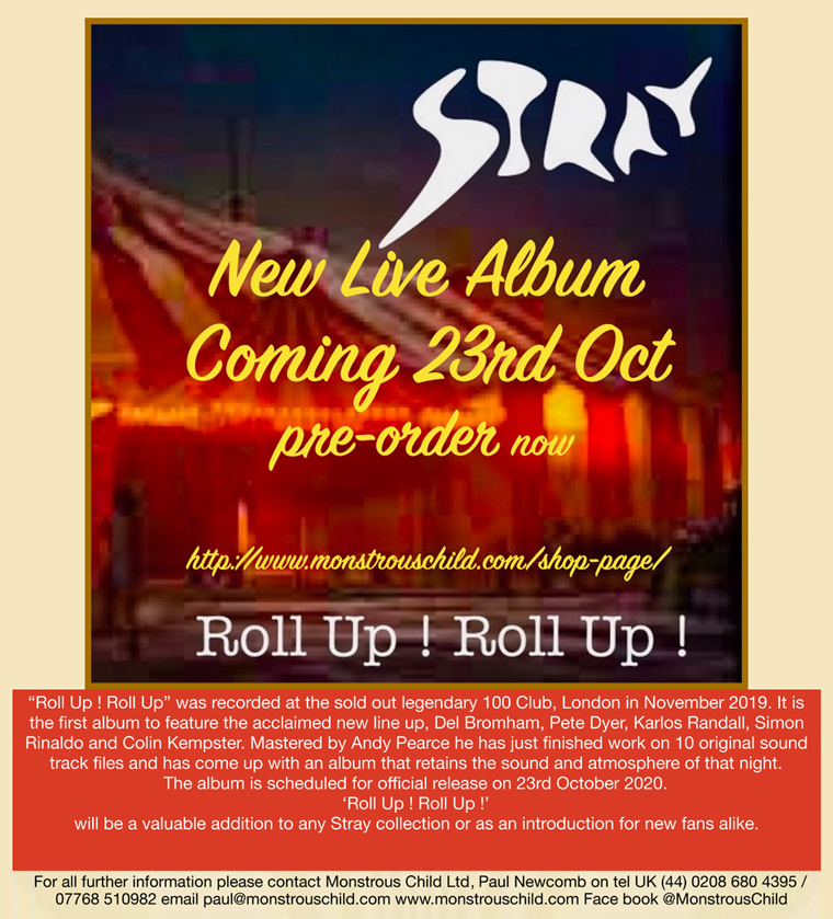 STRAY - Roll Up! Roll Up!
